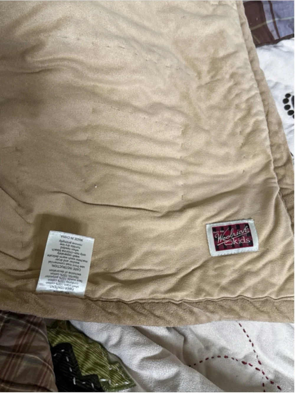 Wool Rich Kids, BIG BEAR Pillow Shams And Quilt So CUTE!!!